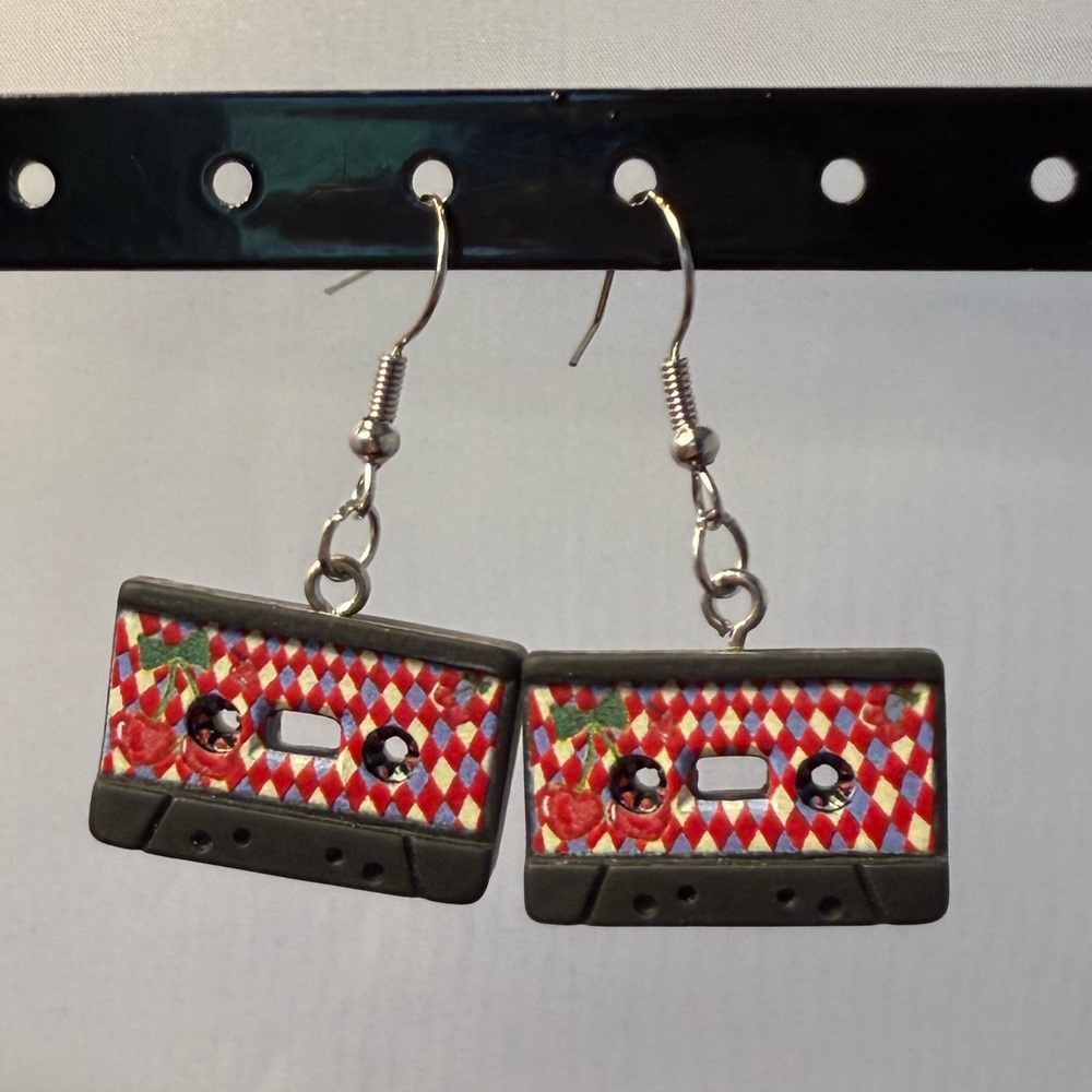Cassette Tape Earrings